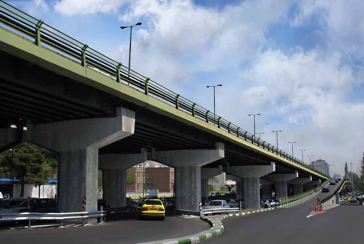 تصاویر کنونی پل میرداماد تصاویر کنونی پل میرداماد