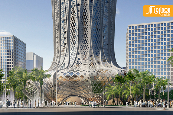 طراحی برج جدید زاها حدید در قطر