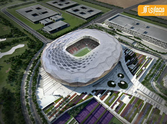 طراحی استادیوم "الماس کویر" در قطر