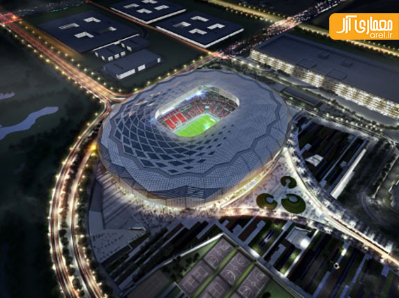 طراحی استادیوم "الماس کویر" در قطر