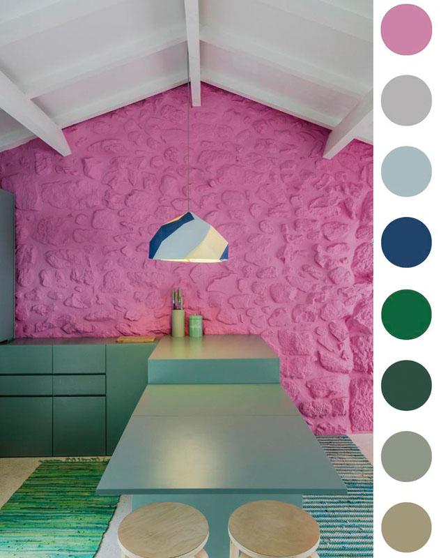 پالت های رنگی در طراحی معماری