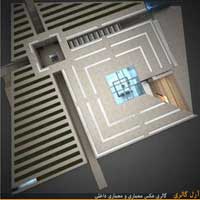 معماری ساختمان کتابخانه مرکزی علم و صنعت ایران،ساختمان کتابخانه مرکزی علم و صنعت ایران،فرهاد احمدی