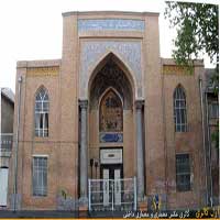 معماری سردر دارالفنون، سردر دارالفنون، حسین لرزاده