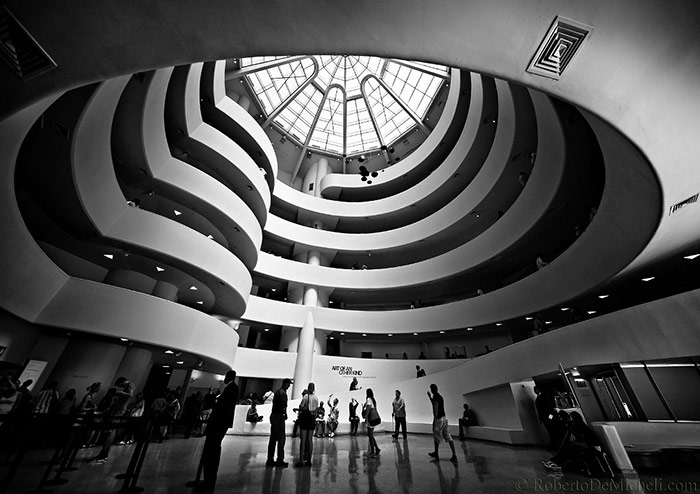 موزه گوگنهایم نیویورک فرانک لوید رایت موزه گوگنهایم نیویورک فرانک لوید رایت