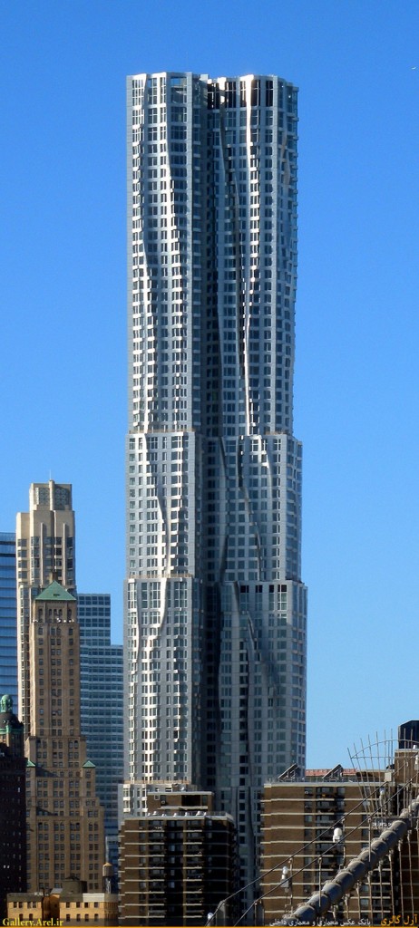 طرح برج Eight نیویورک توسط فرانک گهری