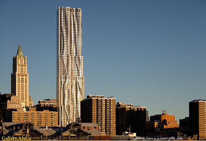 طرح برج Eight نیویورک توسط فرانک گهری