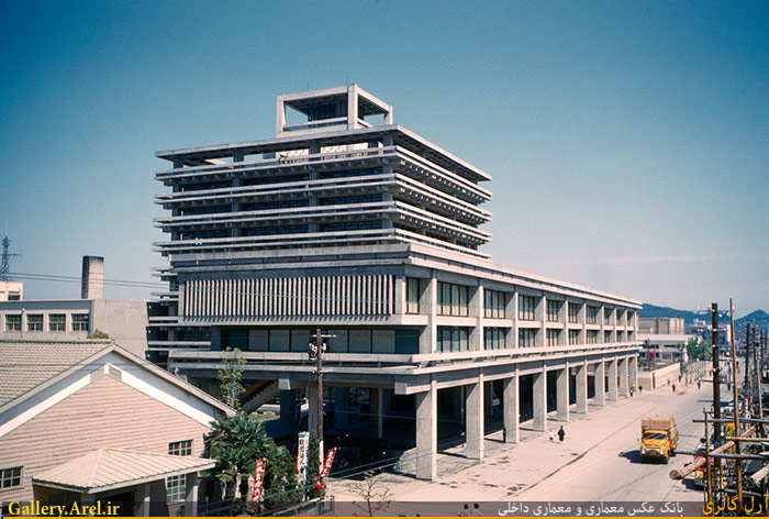 معماری ساختمان دولتی کاگاوا توسط کنزو تانگه