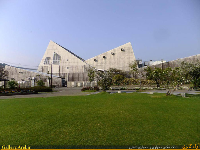 طراحی مرکز فرهنگی Nichinan توسط کنزو تانگه