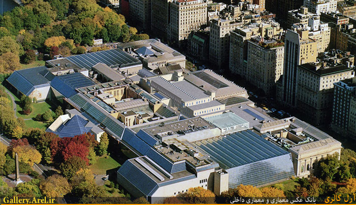 طراحی و معماری موزه هنر متروپلیتن توسط کوین روشه