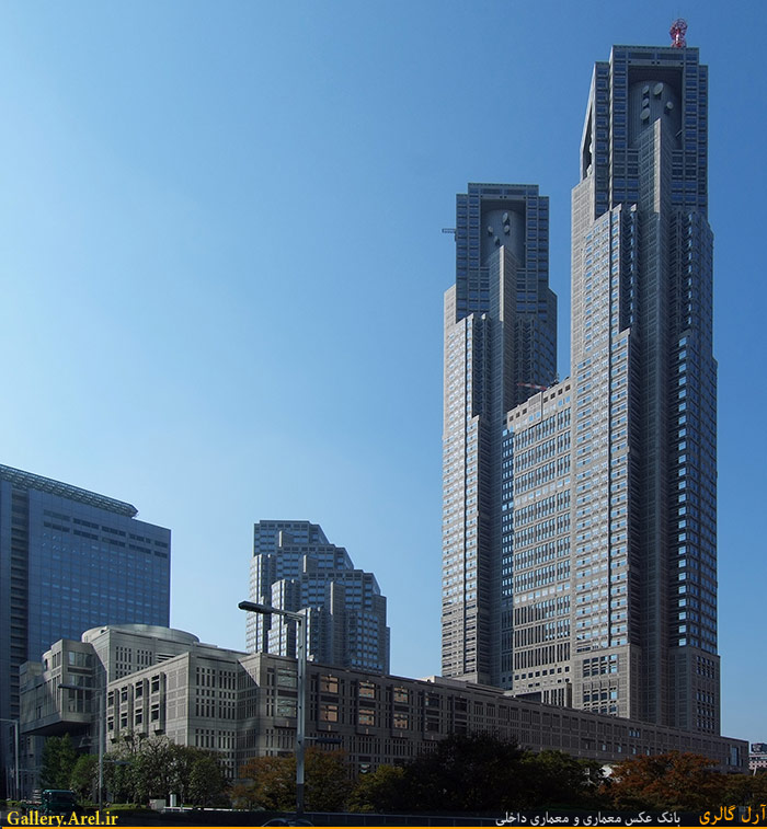 معماری برج دولتی توکیو توسط کنزو تانگه