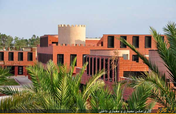 معماری مجموعه اداری بم