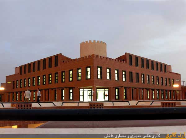 معماری مجموعه اداری بم