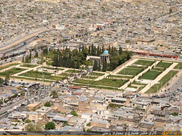 معماری آرمگاه سعدی