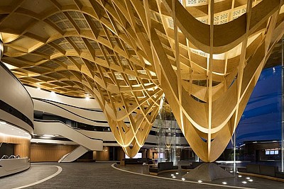 طراحی ساختمان‌ های چوبی