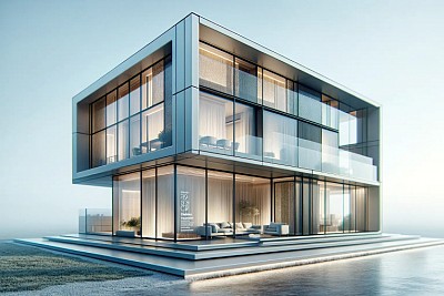 طراحی ویلا در اقلیم گرم و خشک با سیستم خنک‌سازی طبیعی