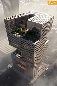 اثر برگزیده مسابقه طراحی بانک مرکزی Libano