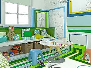 طراحی داخلی اتاق خواب رویایی کودک