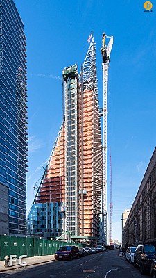 نگاهی گذار به ساخت و ساز  ساختمان هرم شکل W57، گروه بیگ در نیویورک