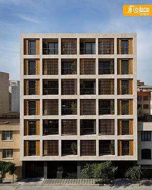 معماری و طراحی مجتمع مسکونی صبا توسط ساراکلانتری و رضا صیادیان