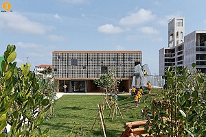 طراحی و معماری مهد کودک و شیرخوارگاه هانازونو