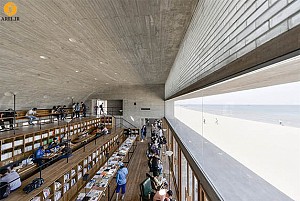 طراحی و معماری کتابخانه ی ساحلی