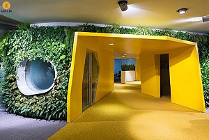 طراحی داخلی ساختمان اداری  Yandex
