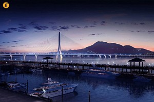 طراحی جدید زاها حدید : پل تایپه، تایوان 