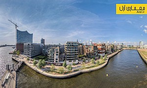 طراحی شهری: طراحی محله ای در شهر هامبورگ با رویکرد مقابله با سیل