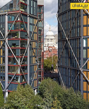 معماری و طراحی مجتمع مسکونی در لندن توسط ریچارد راجرز