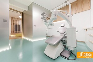 طراحی داخلی کلینیک دندانپزشکی مدرن، خلاقیت در متراژ پایین