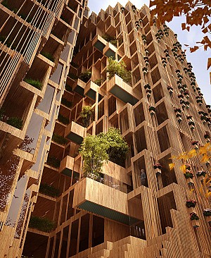 طراحی مجتمع مسکونی شار هومن بالازاده