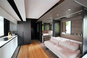 طراحی داخلی فوق العاده آپارتمان 30 مترمربعی در هنگ کنگ