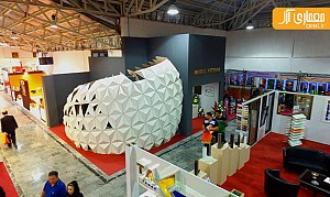 طراحی سازه پارامتریک در نمایشگاه بین المللی صنعت ساختمان مازندران