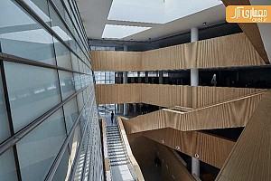 معماری و طراحی داخلی کتابخانه مرکزی در چین