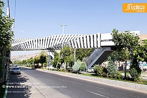 معماری پل عابر پیاده لواسان