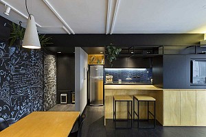 طراحی داخلی آپارتمان 64 متری