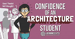 میزان اعتماد به نفس دانشجویان معماری در طول زمان!