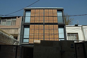 معماری و طراحی داخلی ساختمان اداری الف فرامرز شریفی