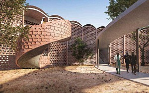 طراحی بیمارستان صحرایی در سنگال