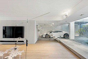 طراحی خانه برای عاشقان خودرو