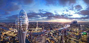 دردسر تازه نورمن فاستر برای ساخت بلندترین برج لندن بواسطه معضلات ترافیک هوایی 