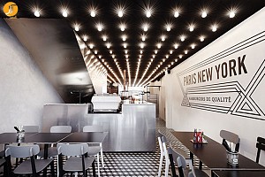 طراحی رستوران پاریس-نیویورک