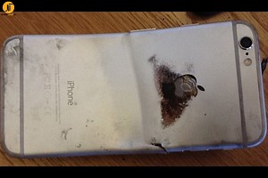 خم شدن یک دستگاه آیفون ۶ در جیب، این بار موجب آتش‌ سوزی شد