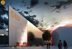 طرح غرفه روسیه در نمایشگاه اکسپو میلان 2015