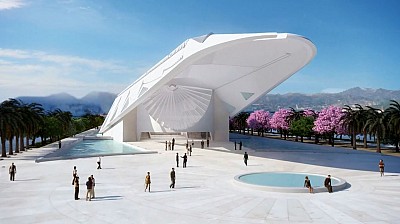 معماری و طراحی "موزه ی فردا" توسط سانتیاگوکالاتراوا - آرل