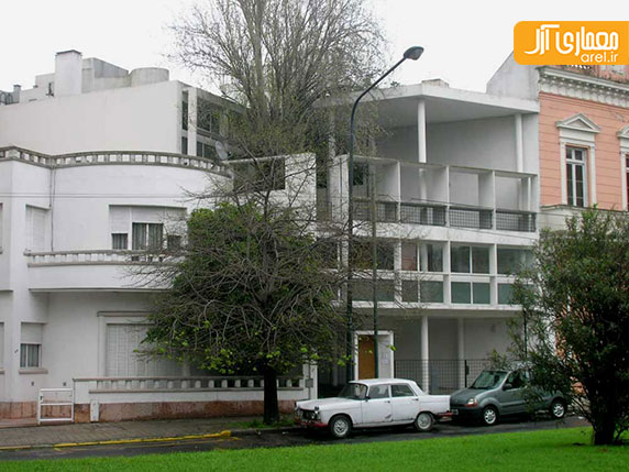 خانه کراتکت Curutchet توسط لوکوربوزیه