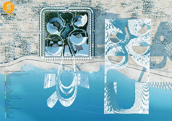 برنده مسابقه پدیده کیش،گروه معماری شیردل و همکاران  