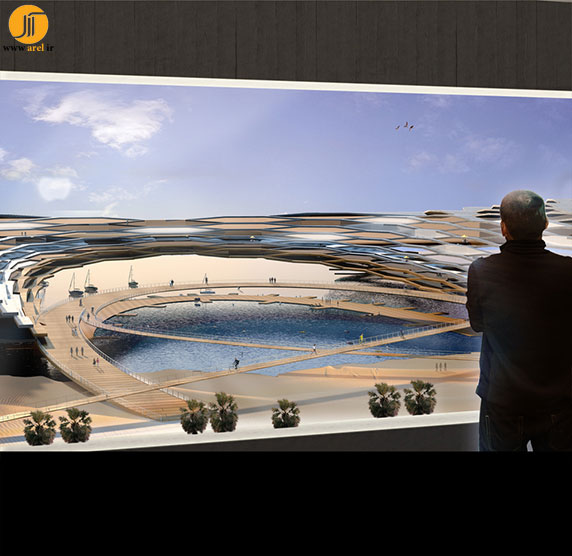 برنده مسابقه پدیده کیش،گروه معماری شیردل و همکاران  