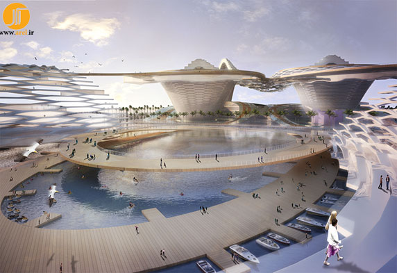 برنده مسابقه پدیده کیش،گروه معماری شیردل و همکاران  