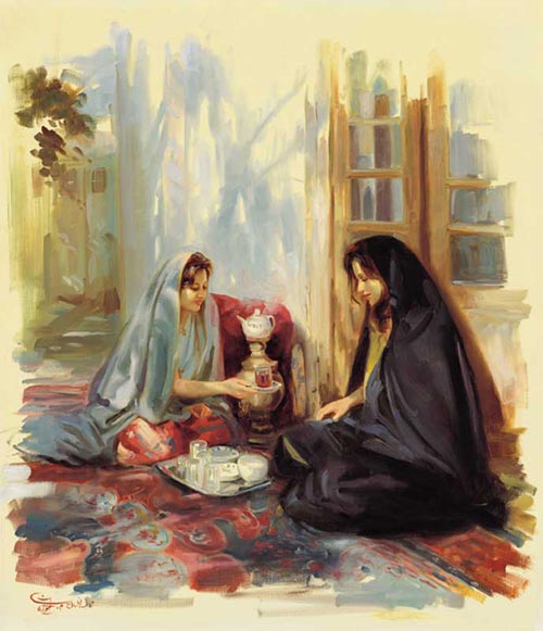 آثار استاد مرتضی کانوزیان کاتوزیان،اثر نقاشی،آثار استاد کاتوزیان